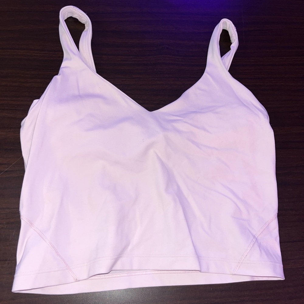 Lululemon Light Pink Tank Top